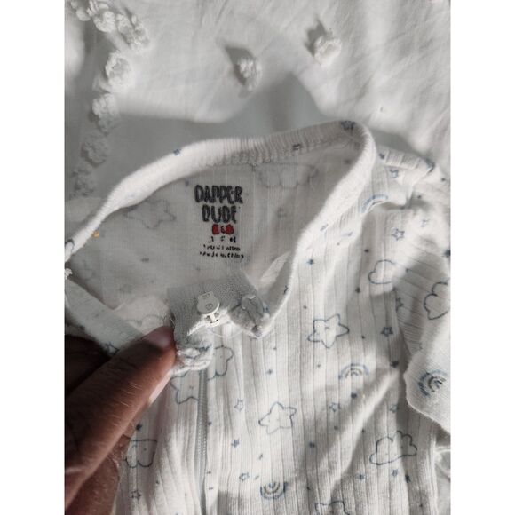 Baby Boy Sleeper Bundle – Carter’s & Dapper Dude (3M / 3–6M) - Picture 5 of 7